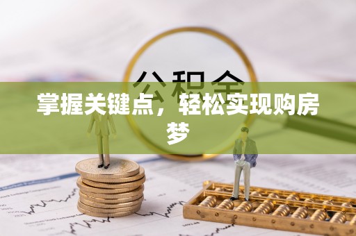 振安掌握关键点，轻松实现购房梦