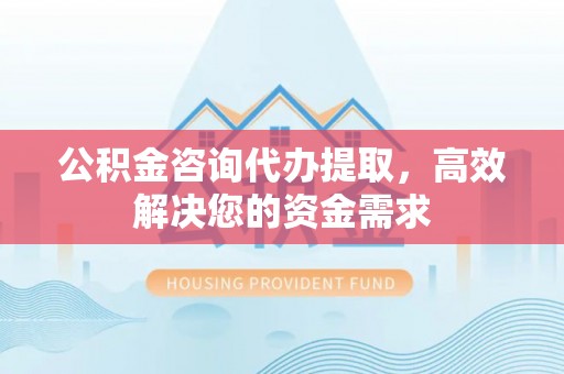 振安公积金咨询代办提取，高效解决您的资金需求