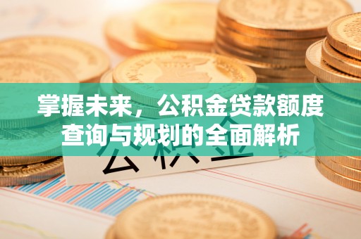 振安掌握未来，公积金贷款额度查询与规划的全面解析