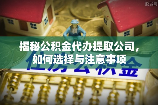 振安揭秘公积金代办提取公司，如何选择与注意事项